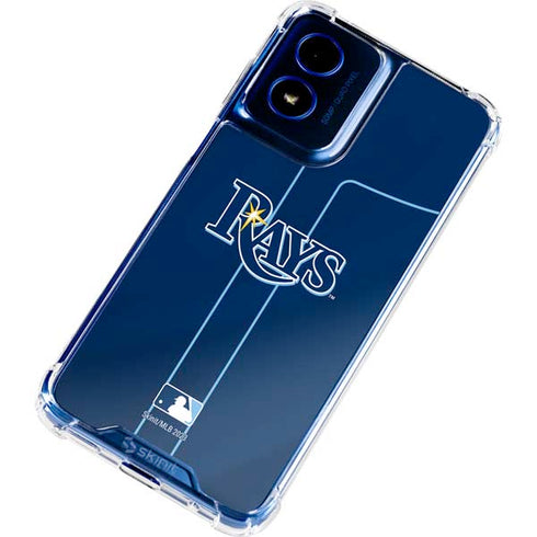 MLB Tampa Bay Rays Alternate/Away Jersey Moto G 5G (2024) Clear Case